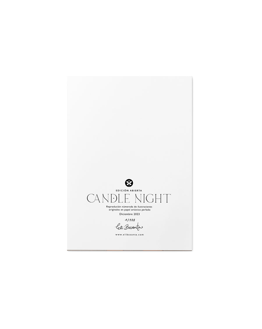 Lámina A4 Candle Night (Edición Limitada)